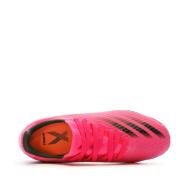 Chaussures de Football Rose Garçon Adidas X Ghosted.3 vue 4