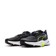 Zapatillas Puma Running Negro/Amarillo Para Hombre Pwrframe ver 6