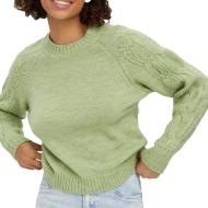 Pull Vert Clair Femme Vero Moda Vigga