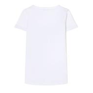 T-shirt Blanc/Jaune Fille Le Temps Des Cerises Fleurigi vue 2