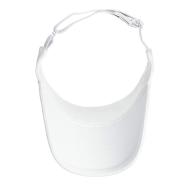 Visière Sport Blanc Lacoste taffetas diamanté vue 3