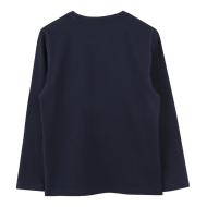 Langärmliges T-Shirt in Marineblau für Jungen von Hugo Boss J52702 Ansicht 2