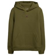 Sweat à Capuche Kaki Homme Teddy Smith Jim