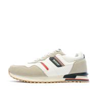 Baskets Blanc/Beige Homme Ruckfield St Denis pas cher