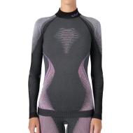 Haut Thermique Noir/Rose Femme UYN Evolutyon pas cher