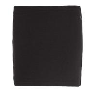 Jupe Noire Femme Calvin Klein Jeans Slub Rib pas cher