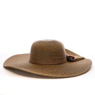 Chapeaux Marron Femme Via Lorenzo Capeline Ivoire