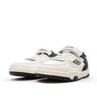 Baskets Blanches/Noires/Vert Garçon Umbro Travys vue 5
