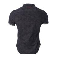 Chemise Marine/Taupe à Motifs Homme Teddy Smith Cut Mc 10711556D vue 2