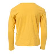 T-shirt Manches Longues Jaune Fille Roxy The One vue 2