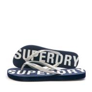 Tongs Noir Superdry Essential Flip Flop pas cher