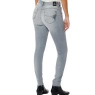 Jean Slim Gris Femme Kaporal Flore Reclou vue 2