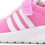 Basket Rose Fille Bébé Adidas Lite Racer 3.0 El I vue 7