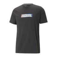 T-shirt Noir Homme PumaBmw Mms 539650 pas cher