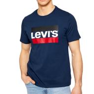 T-Shirt Marine Homme Levi's Sportswear pas cher