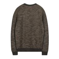 Pull Kaki Homme Teddy Smith Milan vue 2