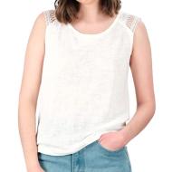 Top Blanc Femme Deeluxe Sally