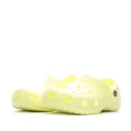 Sandales Crocs Jaunes Femme Classic Sabot U vue 6