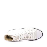 Baskets Blanches Femme Converse Chuck Taylor All Star Platform vue 4