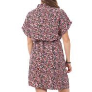 Robe Chemise Rose/Noir Femme Vero Moda Easy vue 2