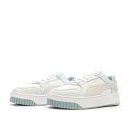 Chaussures Blanc/Bleu Femme Puma Carina Street VTG vue 6
