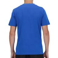 T-shirt Bleu Homme New Balance Sport vue 2