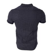Chemise Marine/Blanc à Motifs Homme Teddy Smith Cut Mc 10711556D vue 2