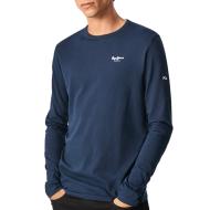 T-Shirt Manches Longues Marine Homme Pepe jeans Original Basic 2