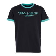 T-shirt Anthracite/Vert Garçon Teddy Smith Ticlass