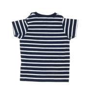 T-shirt Blanc/Marine Garçon Little Marcel LMEV0020 vue 2