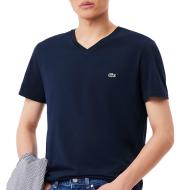 T-shirt Marine Homme Lacoste TH6710001 pas cher