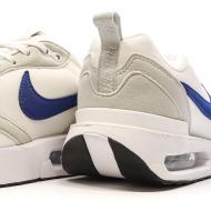 Baskets Blanche/Bleu Garçon Nike Air Max Dawn vue 7