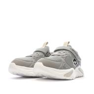 Baskets Grises/Blanches Garçon Lotto Bologna vue 6