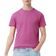 T-shirt Fuchsia Homme Lacoste TH6709