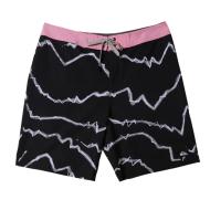 Short de Bain Noir/Rose Homme Quiksilver Surfsilk pas cher