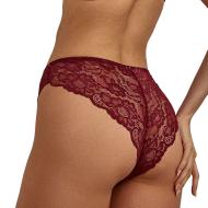 Tanga Bordeaux Femme Les Petites Bombes Julia vue 2