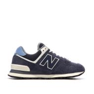 Baskets Marine/Bleu/Blanc Homme New Balance 574 vue 2