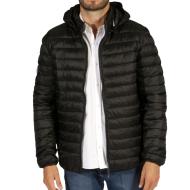 Men’s Black Waxx Shelter Down Jacket Ml affordable