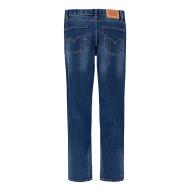 Vaqueros ajustados azules para niño de Levi's 8EC758 ver 2