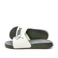 Claquettes Noire/Blanche Homme Puma Popcat 20