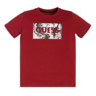 T-shirt Rouge Garçon Guess L3GI08 pas cher