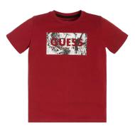 T-shirt Rouge Garçon Guess L3GI08