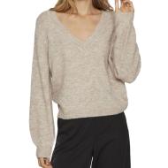 Pull Beige Femme Vila Jamina pas cher