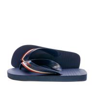 Tongs Bleu Homme Havaianas Hybrid Free pas cher