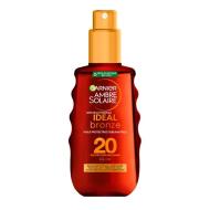 Ambre Solaire Ideal Bronze Garnier protectrice sublimatrice 150ml pas cher