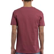 T-shirt Bordeaux Homme Teddy Smith 11017024D0 vue 2