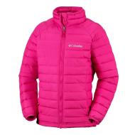 Doudoune rose fille Columbia Powder Lite pas cher