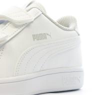 Baskets Blanches Enfant Puma Smash V2 L V vue 7
