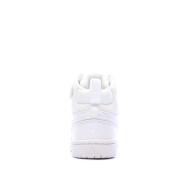 Baskets Blanches Garçon Nike Court Borough Mid 2 vue 3