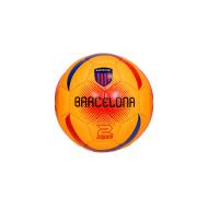 BARCELONA Mini Ballon Orange Fluo Sport Zone pas cher
